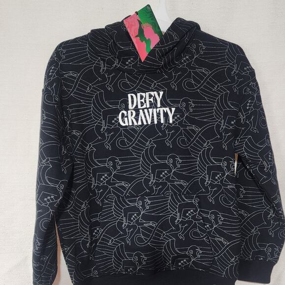 Wicked '' Defy gravity'' hoodie girls medium - Picture 2 of 7